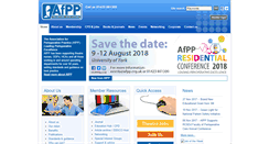 Desktop Screenshot of afpp.org.uk